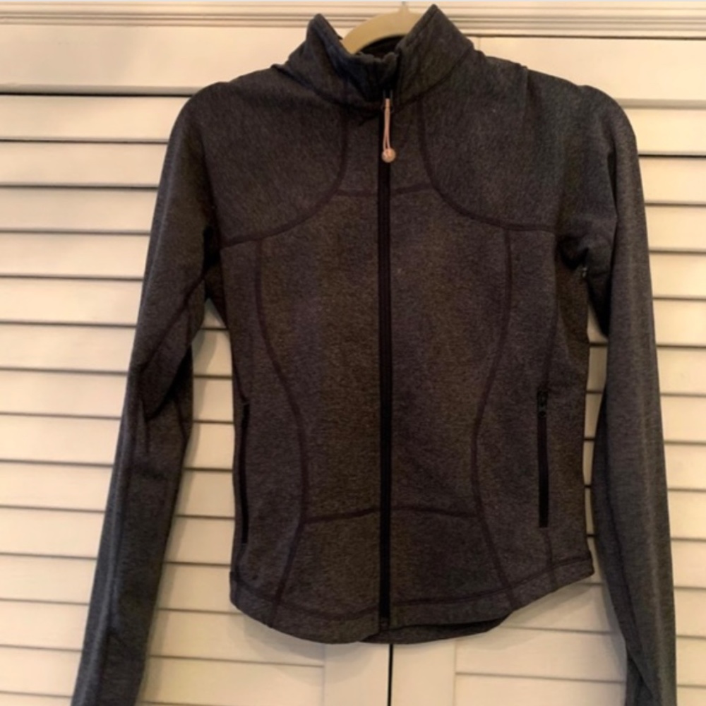 Lululemon Gray Zip Up Jacket